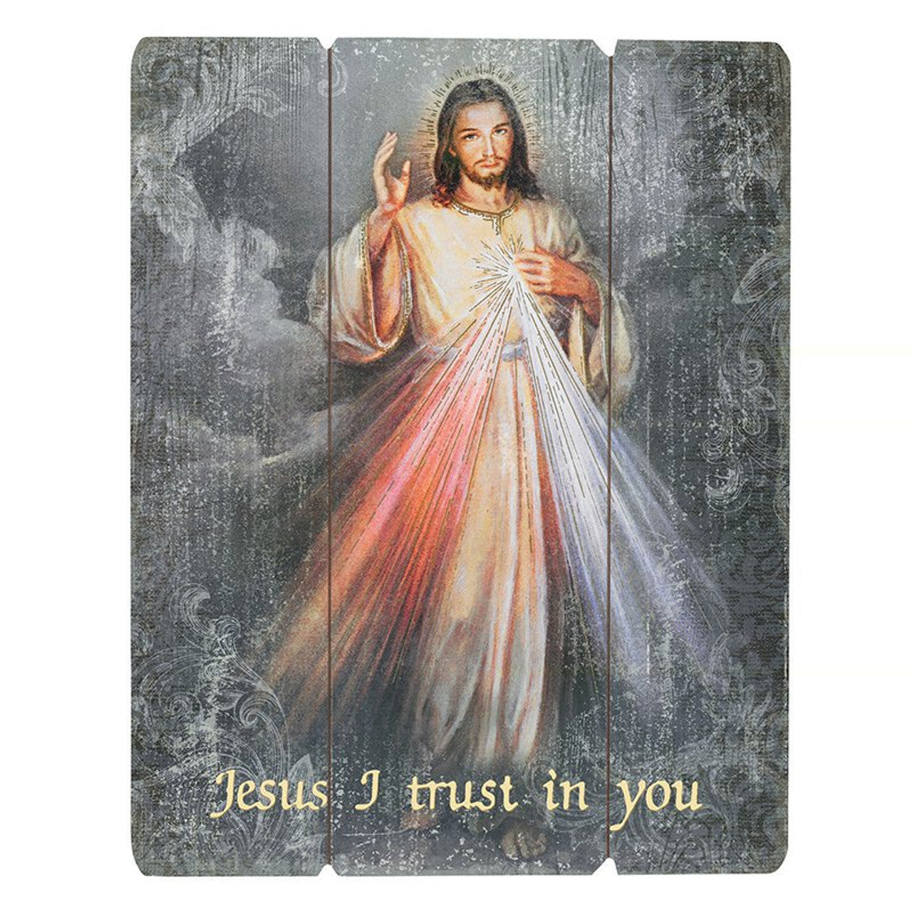 B3121 - Divine Mercy Pallet Sign