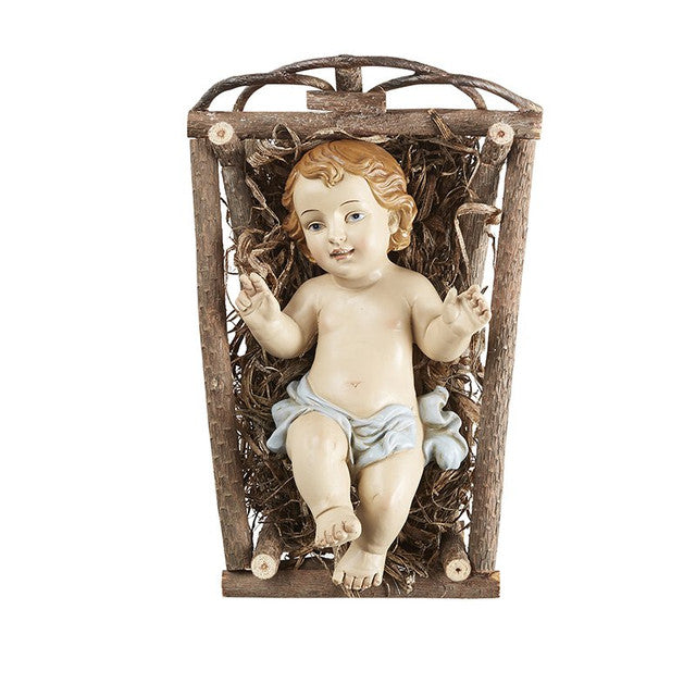 D3462 - Small Infant Jesus with Crib