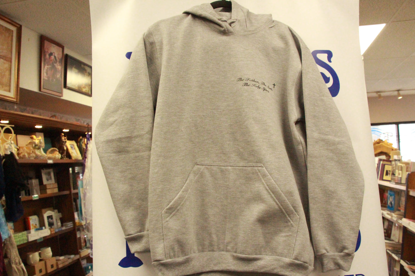 KOSOAN Apparel -The Father, The Son & The Holy Spirit GRAY HOODIE