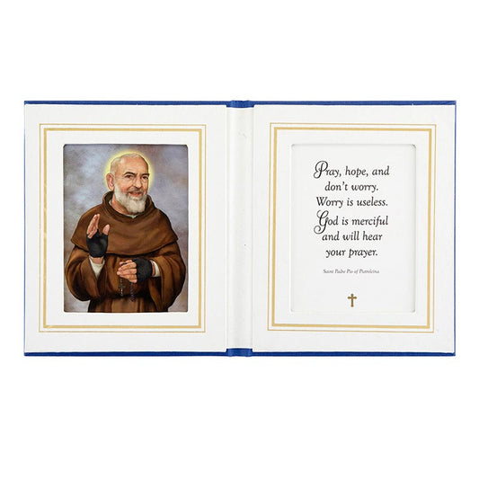 St. Pio Special Blessing Prayer Folder