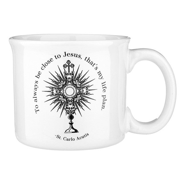 R6272 - Be Close to Jesus St. Carlo Acutis Mug