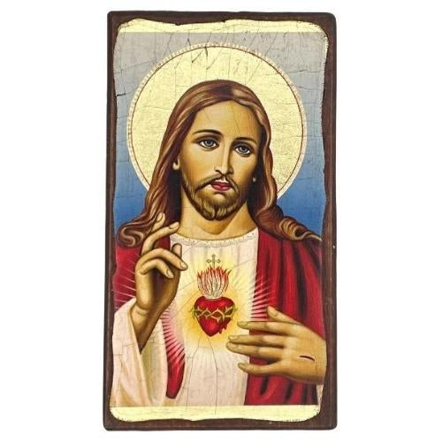 SW28x15 - 936 Sacred Heart of Jesus Icon