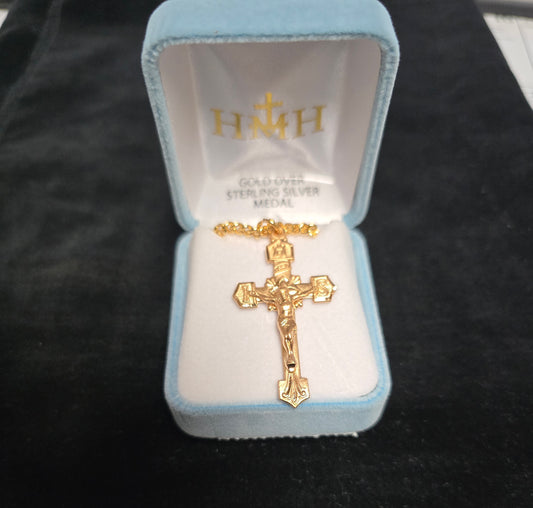 16kt Gold on 24" Chain