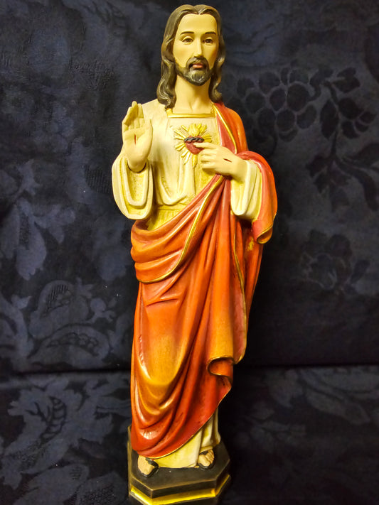 Sacred Heart of Jesus Statue (12")