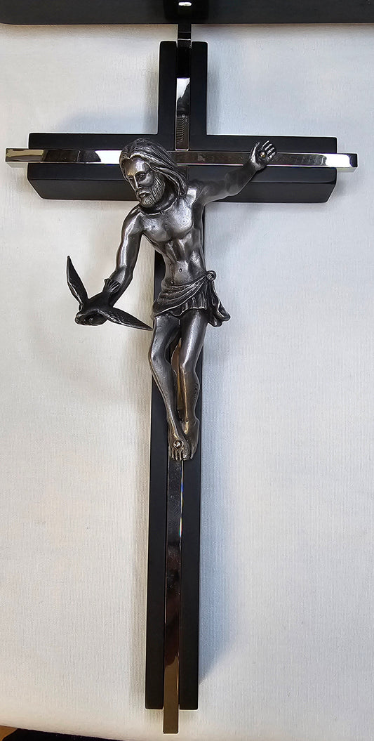 Black Gift of The Spirit Crucifix