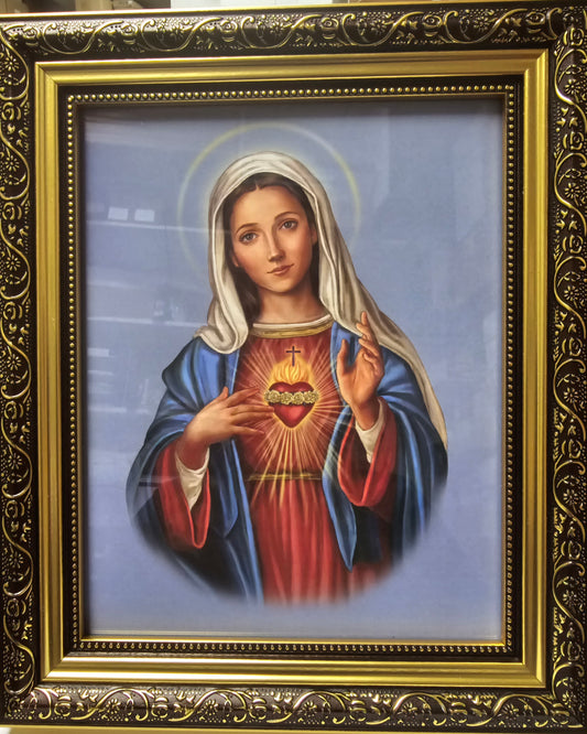 Immaculate Heart - Portrait Framed