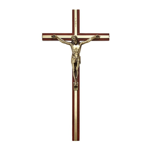 M401-G10 - James Brennan Crucifix with Inlay