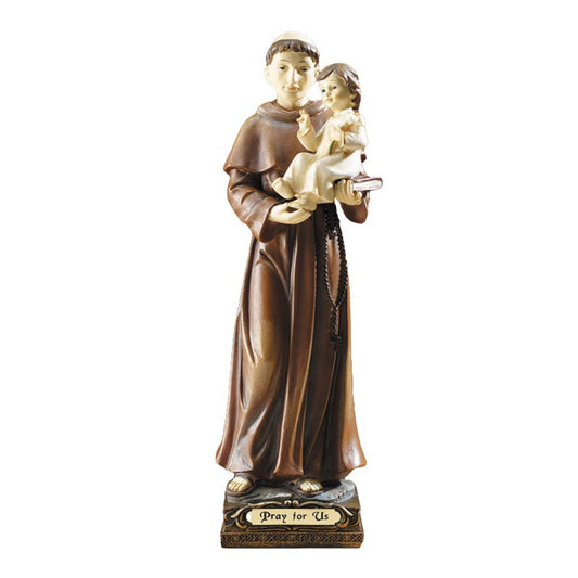 St Anthony w Child Statue (8.5")