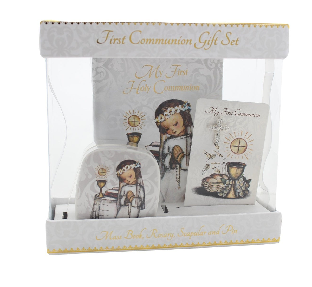 First Holy Communion Set – Loaves & Fishes Book and Church Supply