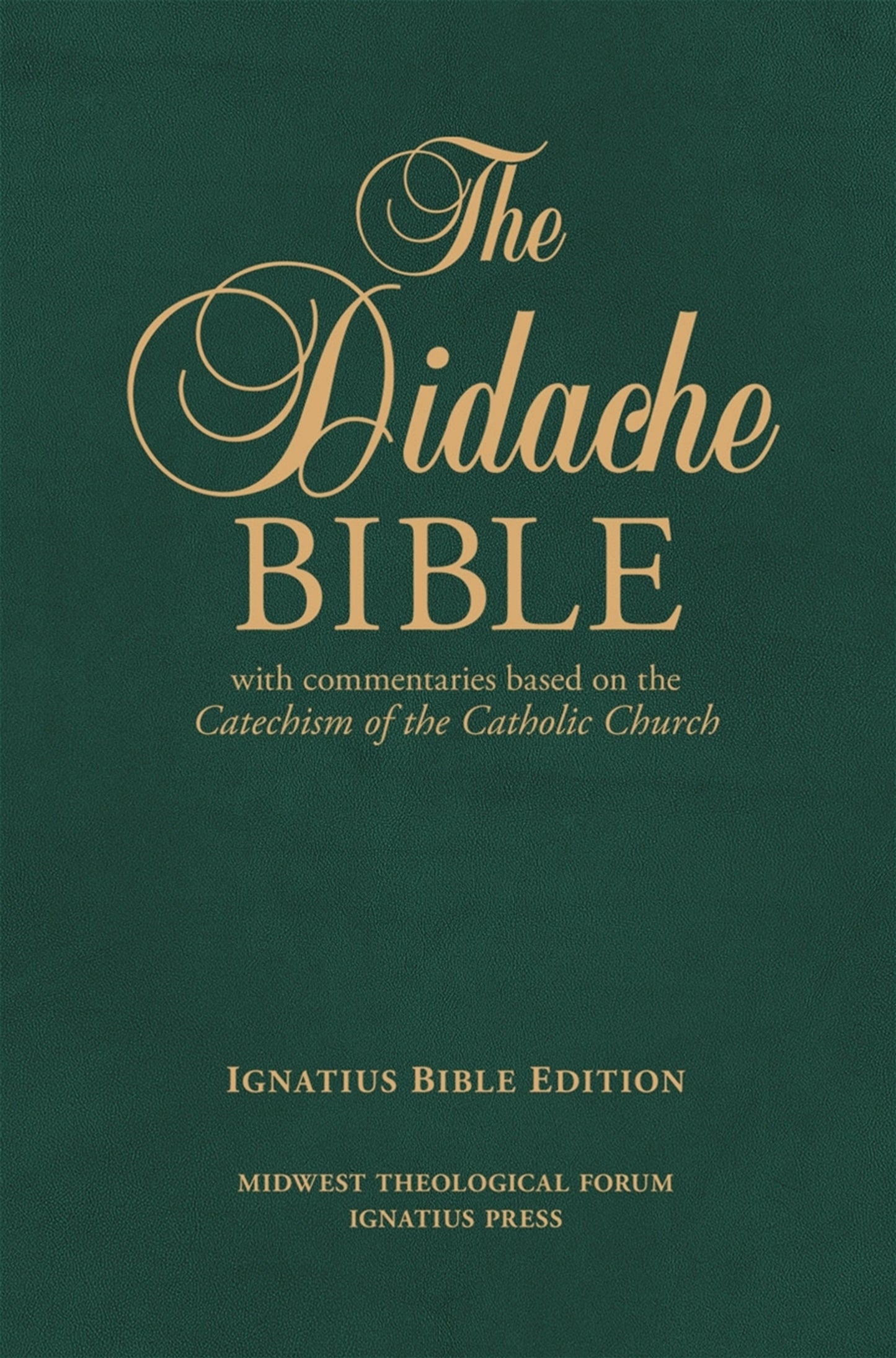 Bible - Didache Bible - Leather