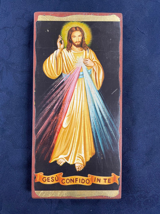 The Divine Mercy - 23cm X 12cm