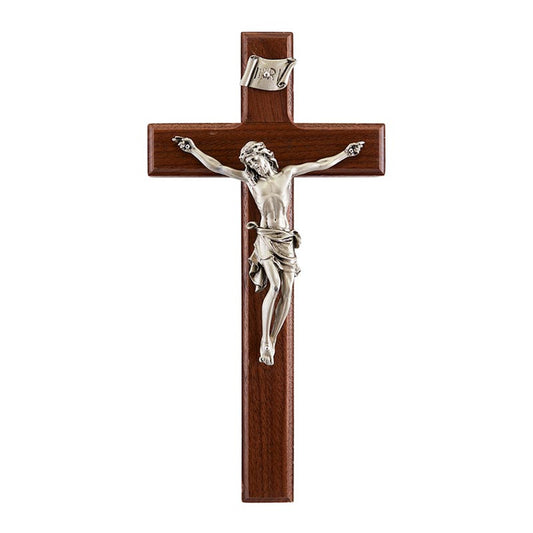 JC8014-E Walnut Crucifix