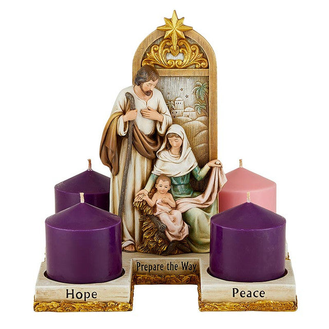 N5241 - Two-Piece Prepare The Way Advent Wreath
