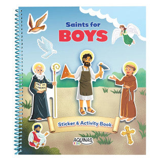Saints for Boys & Girls Sticker Activity Book