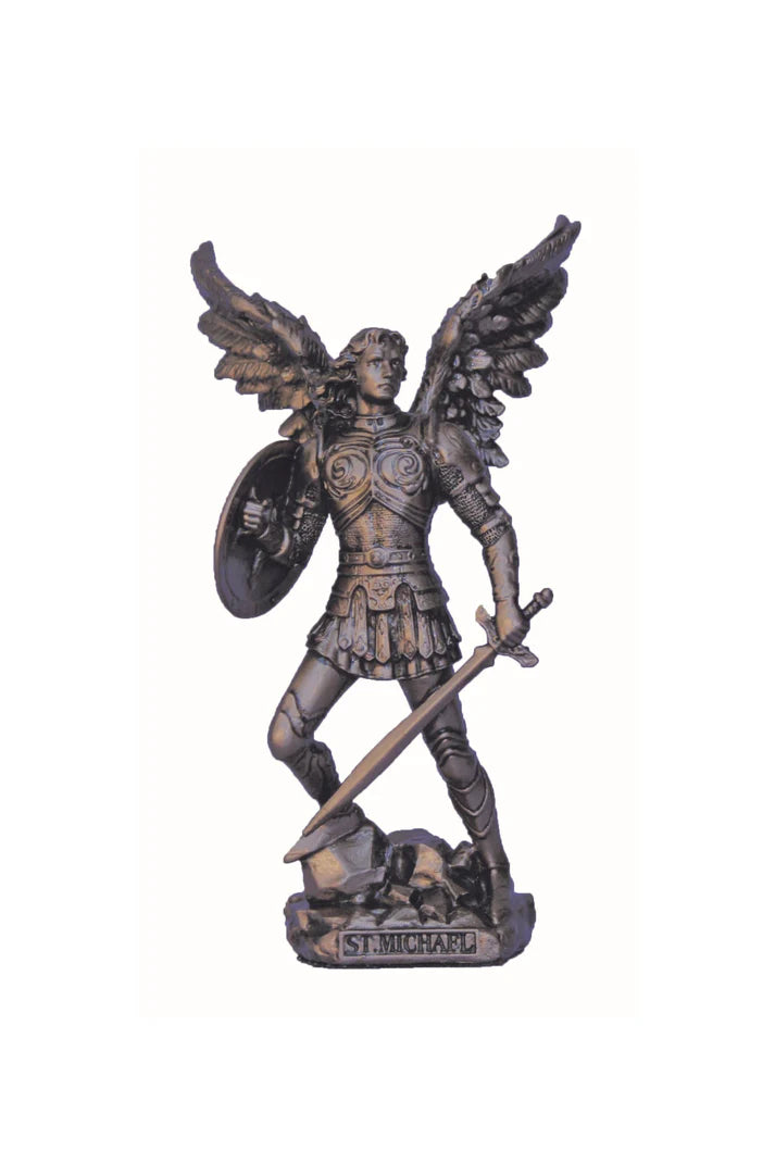 St. Michael without the devil in Cold Cast Bronze -SR-77676