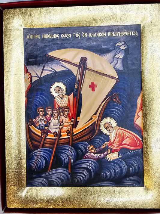 Icon - The Miracle of St. Nicholas