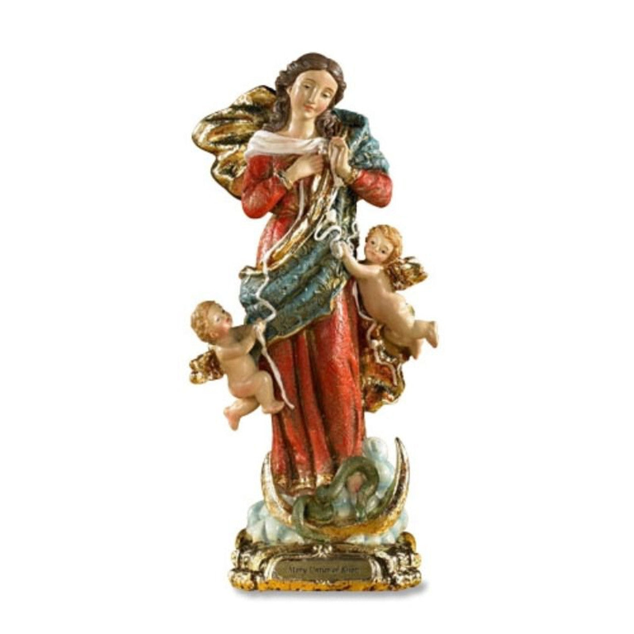 Mary Untier of Knots Statue