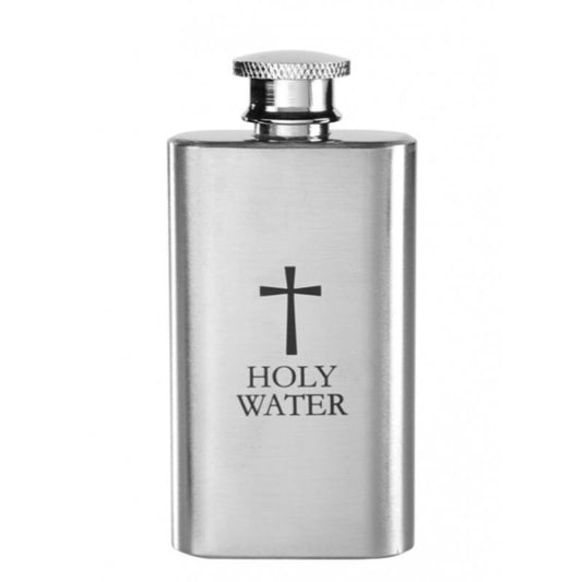 WC605 - Stainless Steel Holy Water Bottle