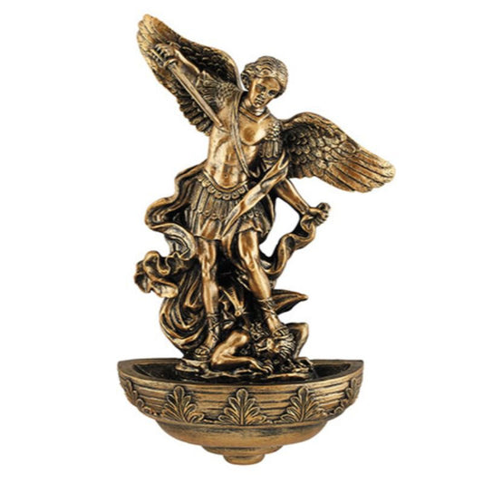 YC459 - Michael the Archangel Holy Water Font