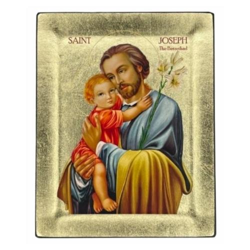 Icon - S19X15_937-Saint Joseph Silk Screen Icon