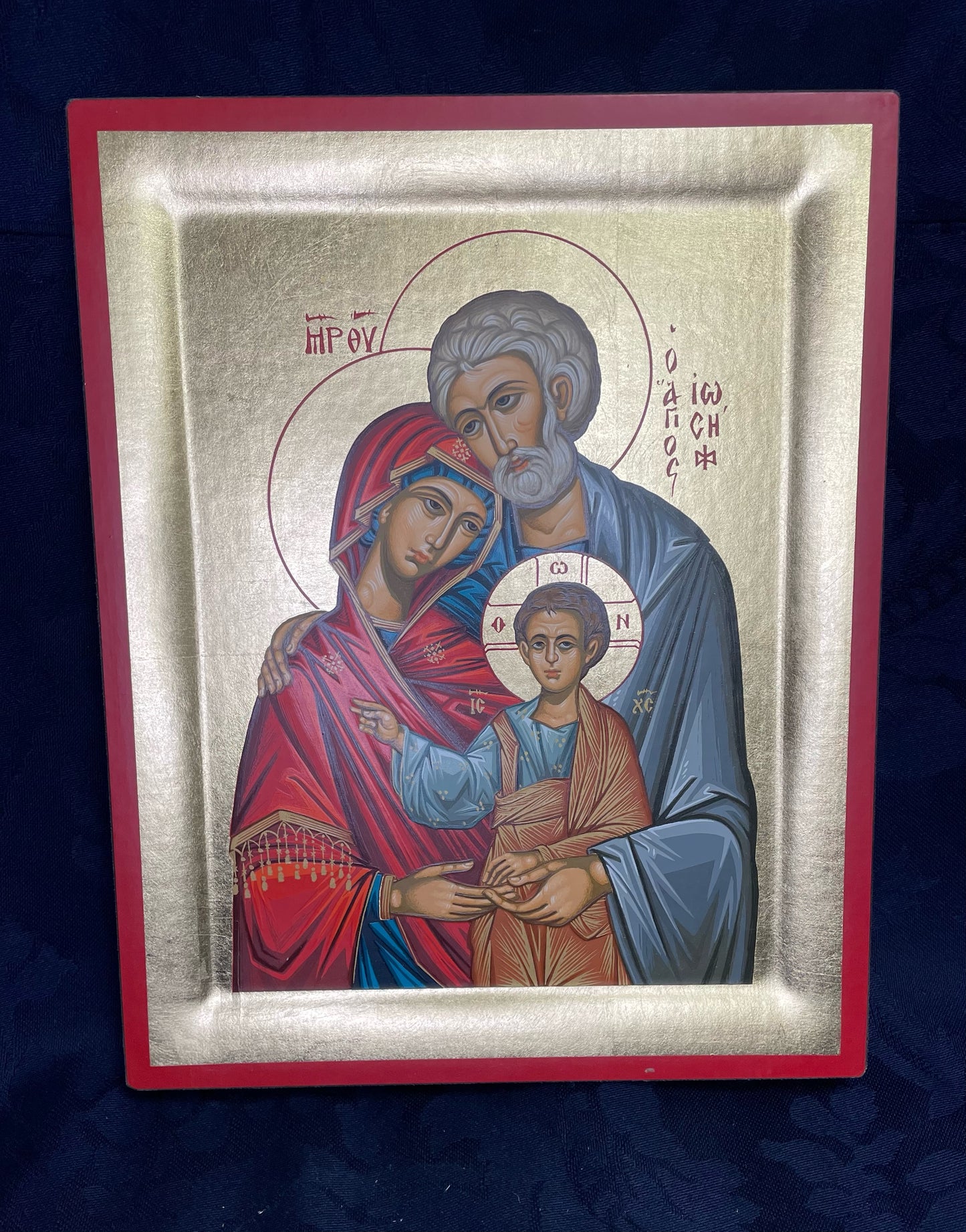 Holy Family - 8.5cm x 11cm