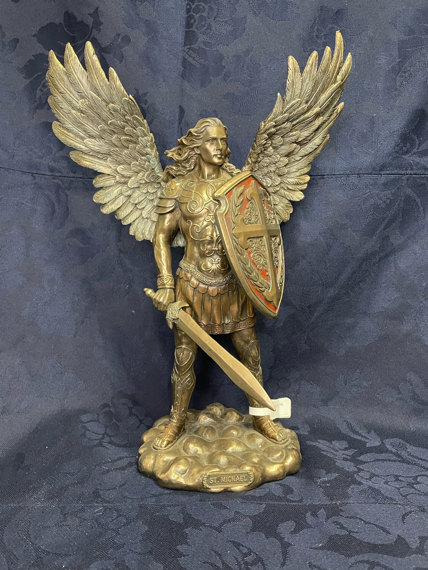 St Michael Statue (Bronze) (14")