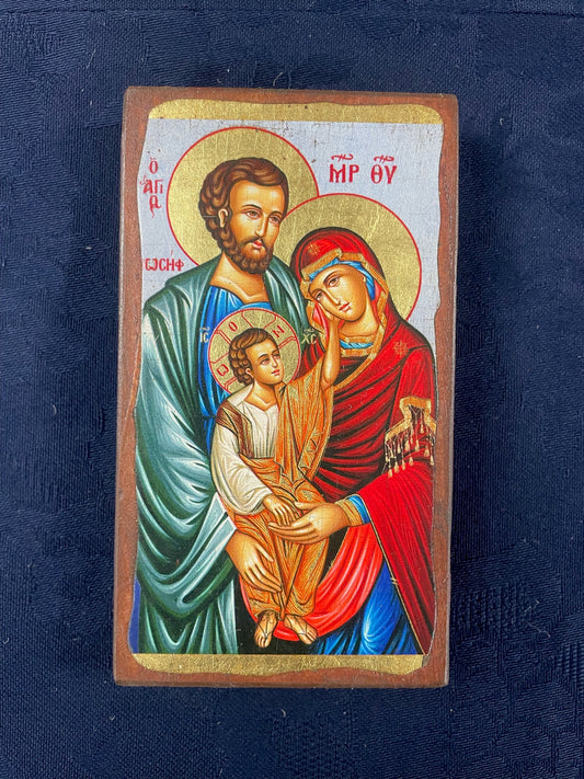 Holy Family - 15cm x 8cm