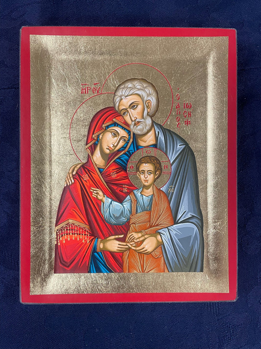 Holy Family - 19cm x 15cm