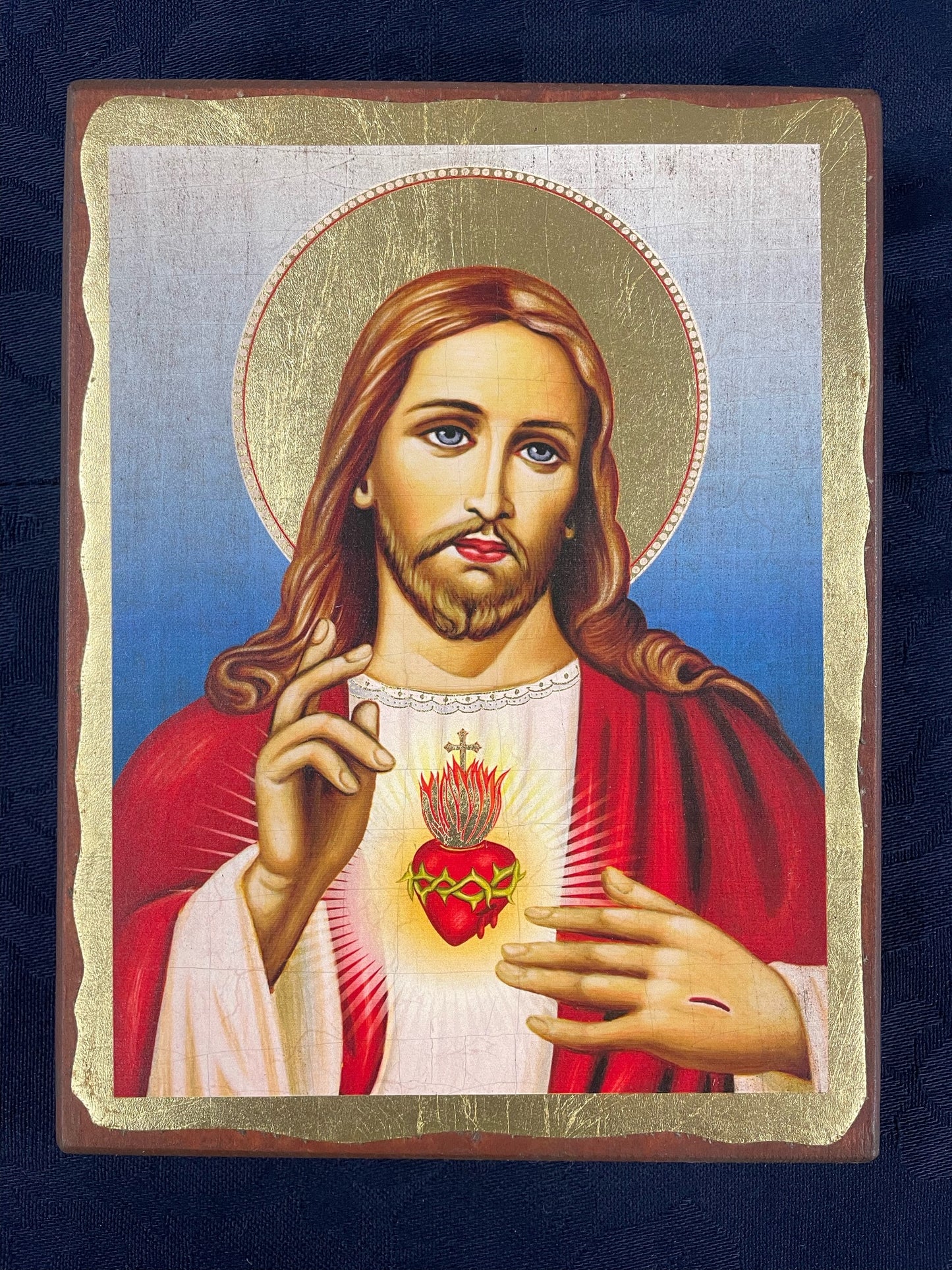 The Sacred Heart of Jesus - 20cmx 15cm