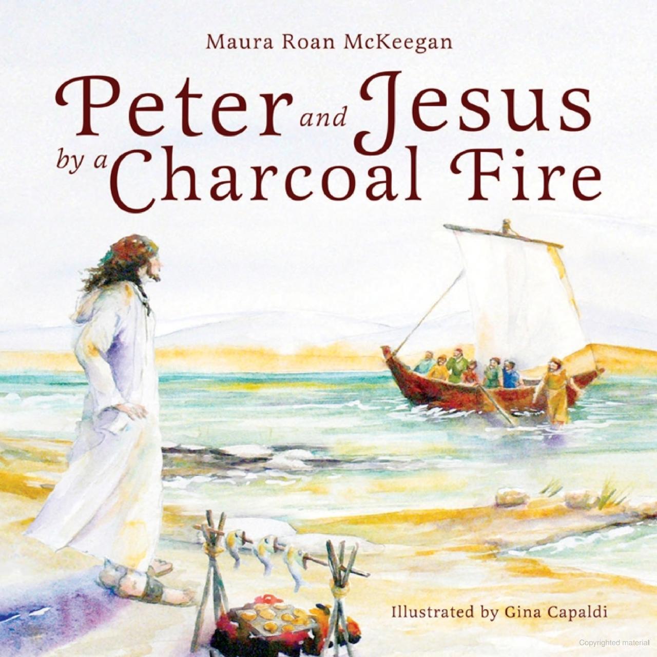 Peter and Jesu29.95s by a Charcoals Fire