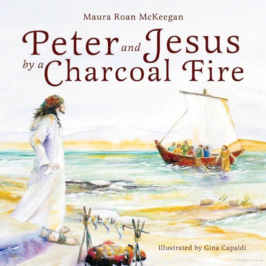 Peter and Jesu29.95s by a Charcoals Fire