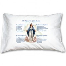 Prayer Pillowcase - Our Lady of Grace/Mysteries