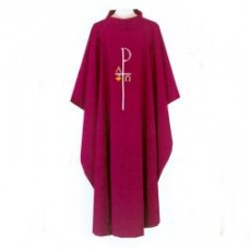 Chi Rho Chasuble (Polyester)