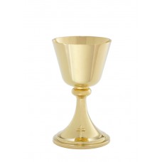 Chalice Ht. 7 1/8" 12oz. with 5 1/2" scale paten.