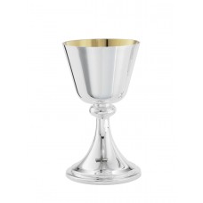 Chalice  Ht. 7 1/8" 12 oz. with 5 ½" scale paten. 