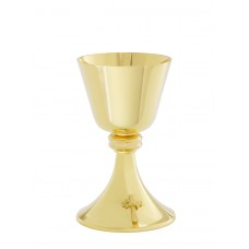 Chalice Ht. 7 1/4" 12 oz. with 5 1/2" scale paten.