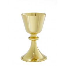 Chalice  Ht. 7 3/4" 12 oz. with 5 1/2" scale paten.