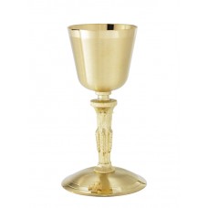 Chalice Ht. 8 1/2"  8 oz. with 5 1/2" scale paten.
